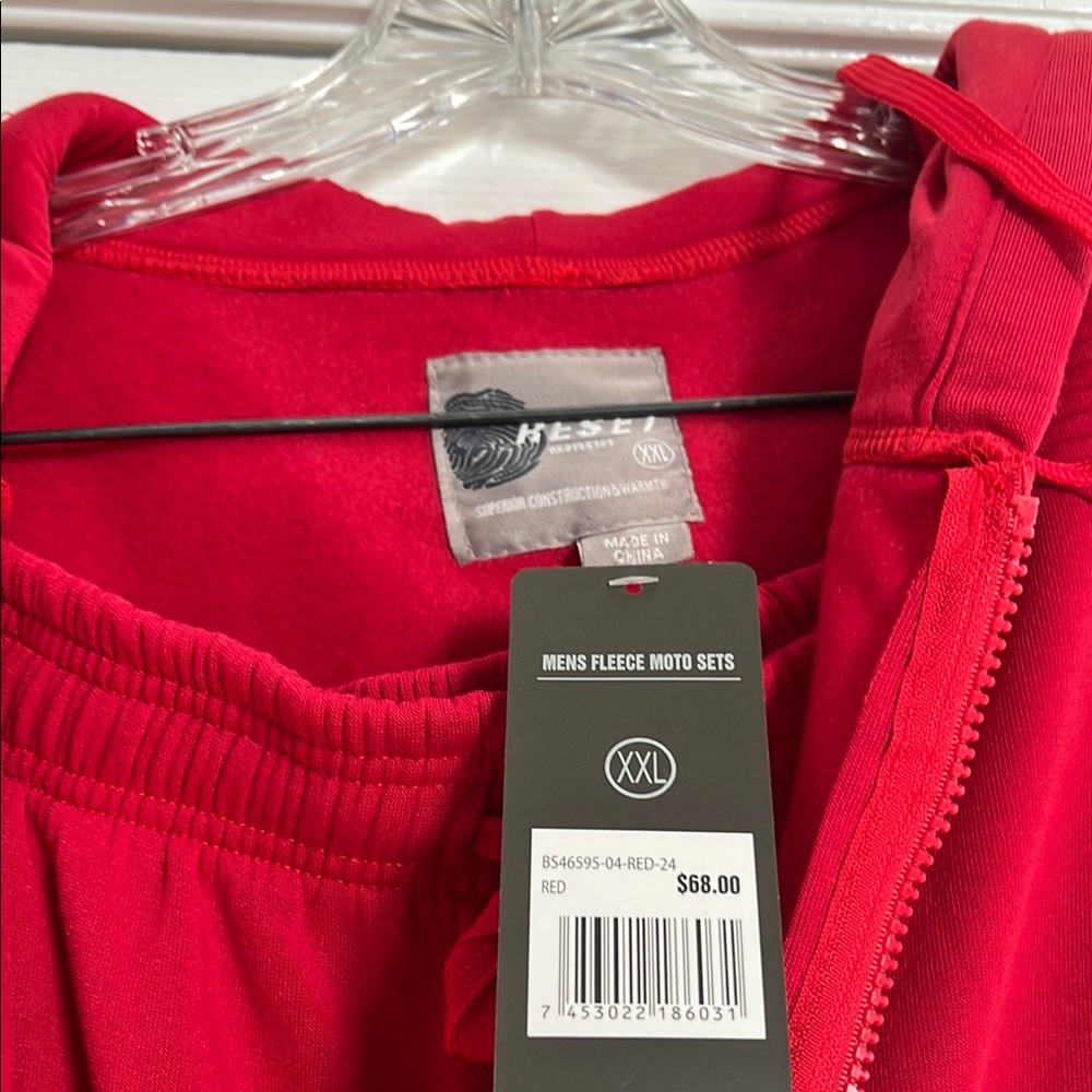 Men’s Red Reset Sweatsuit XXL